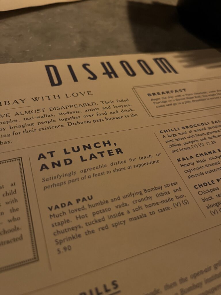 Dove mangiare a Londra: Dishoom